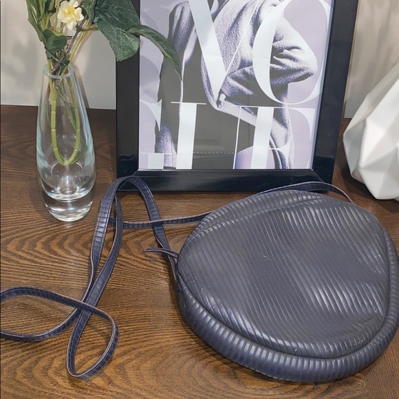 Black ribbed bag - Picture 2 of 5